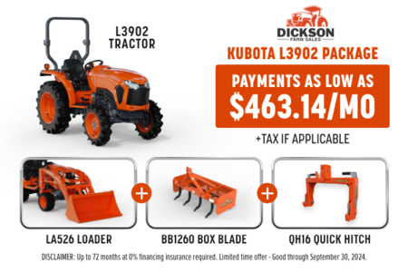 big-Kubota L3902 Package